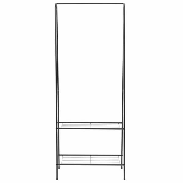 Klädställning 59x35x150 cm svart
