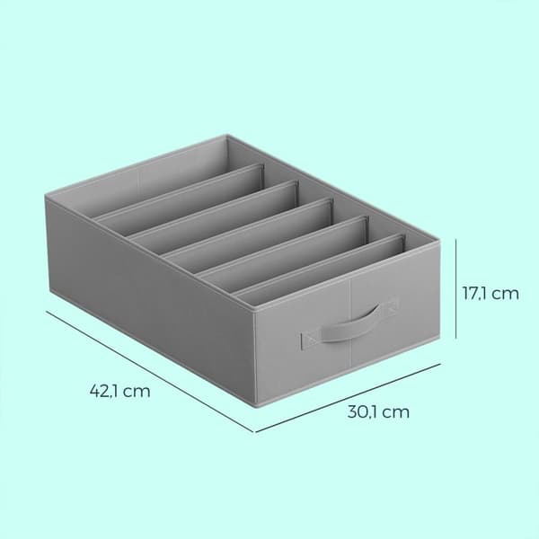 Lade Organizer - Sæt med 4 - Garderobe - 6 rum