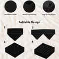 Miniatyrbillede 6 af 9: Bomclap Houseware 4-Pack skuffe arrangør sæt - skab dividere til undertøj, sokker, bh'er, tørklæder, slips - foldbare ikke-vævede opbevaringskasser
