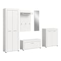 Miniatyrbilde 1 av 7: Jam garderobe oppstilling 5 deler hvit.