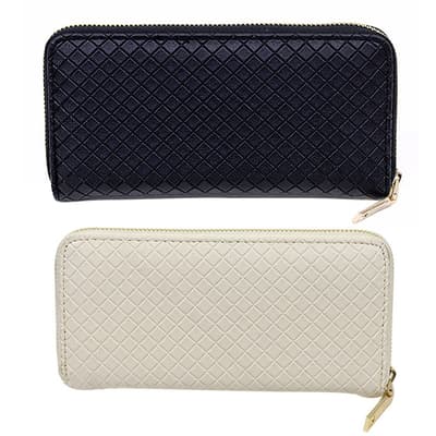 Wallet square black or white