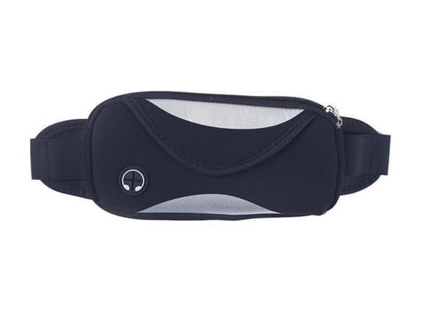 Dubbelfärg midjeväska Vit One-size