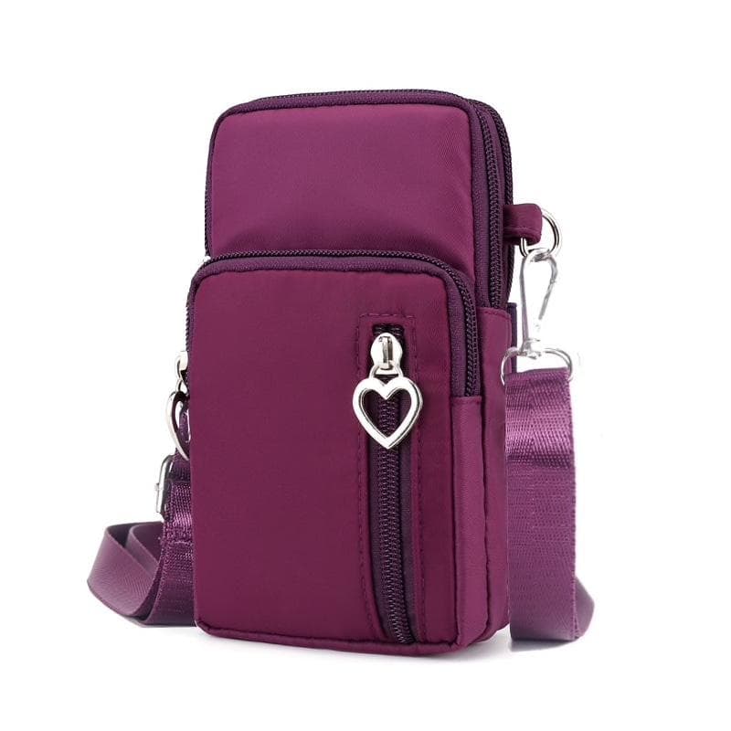 Miniväska Crossbody-handväska Lila