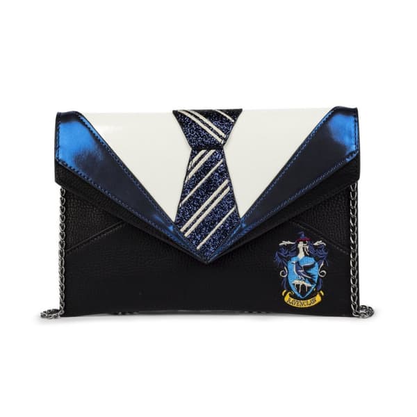 Danielle Nicole Womens/Ladies Ravenclaw Uniform Harry Potter Clutch Black One Size