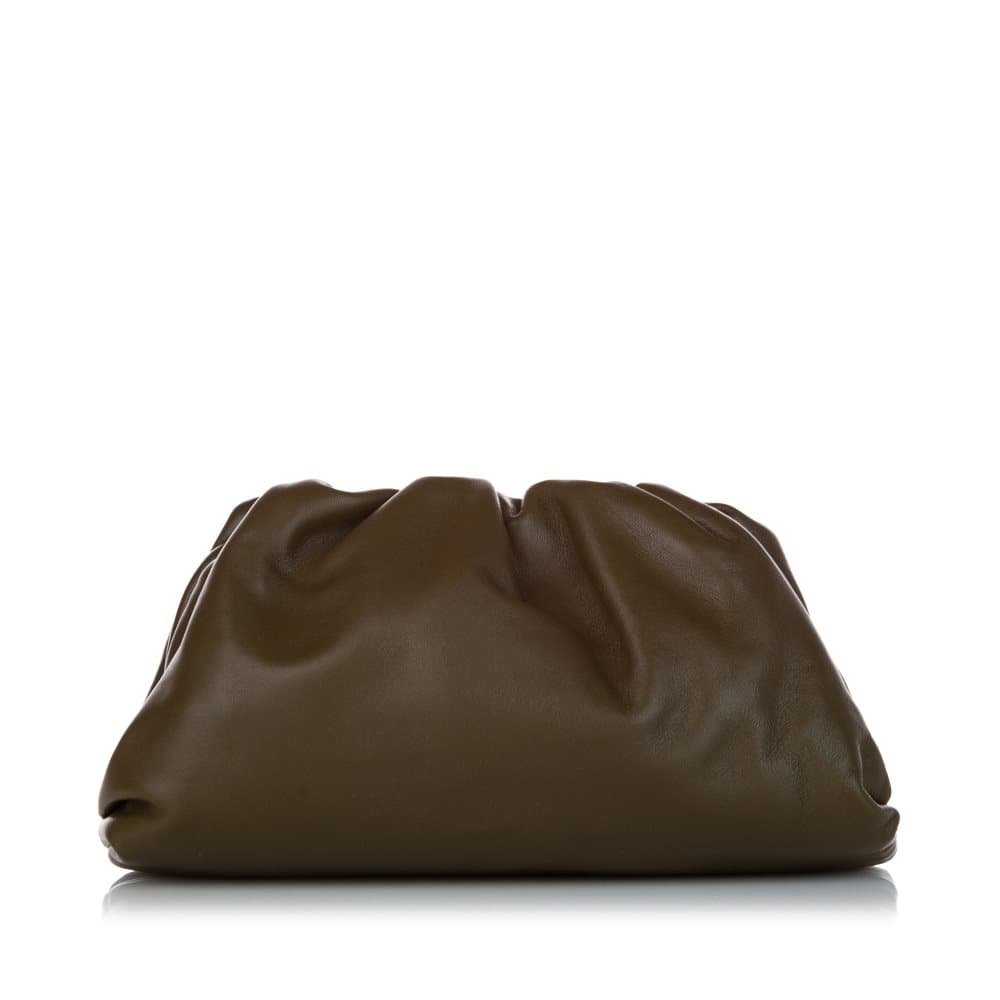 Pre-owned Bottega Veneta The Mini Pouch Brown