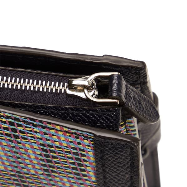 Pre-owned Louis Vuitton Monogram Damier Pop Trunk Clutch  Gray