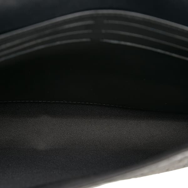 Pre-owned Louis Vuitton Monogram Taurillon Pochette Steamer Black