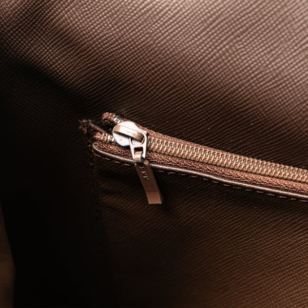 Pre-owned Burberry Vintage Check Canvas Clutch Brown