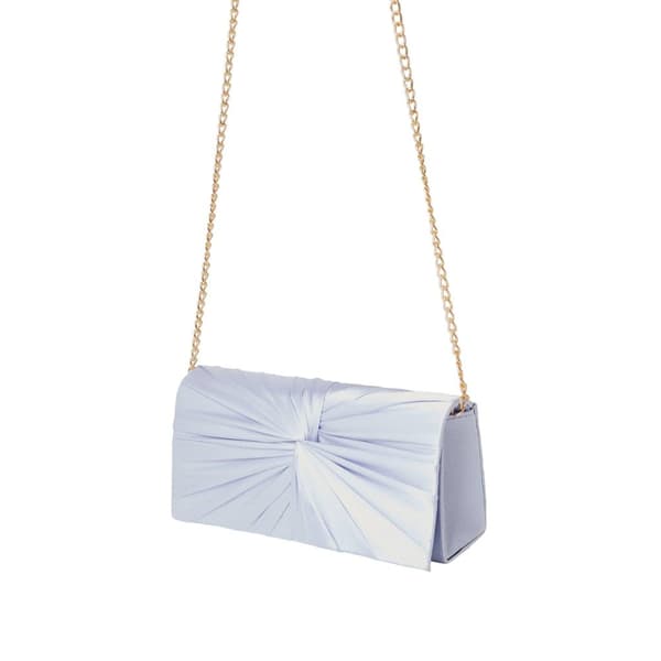 Dorothy Perkins Beauty Satin Twisted Clutch Bag