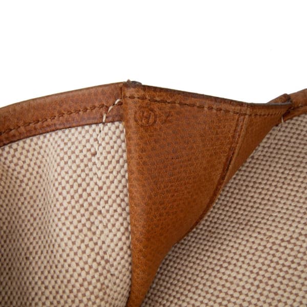 Pre-owned Hermès Courchevel Jige Elan 29 Brown
