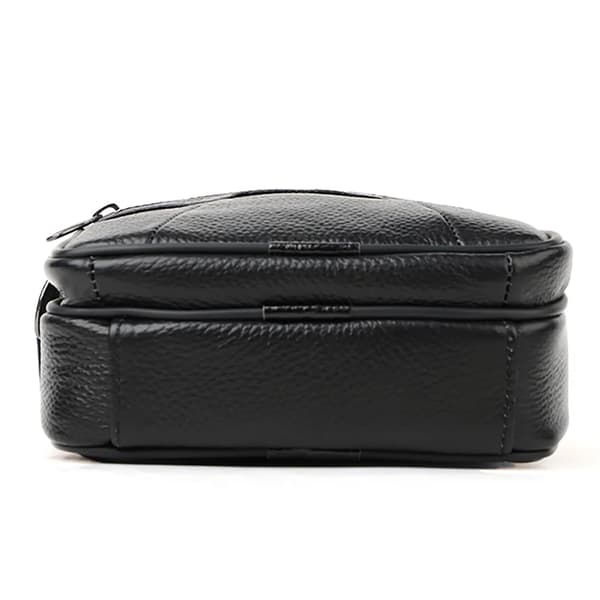 Stilren och Hållbar Crossbody Väska i Äkta Läder - Perfekt för Vardag och Resa