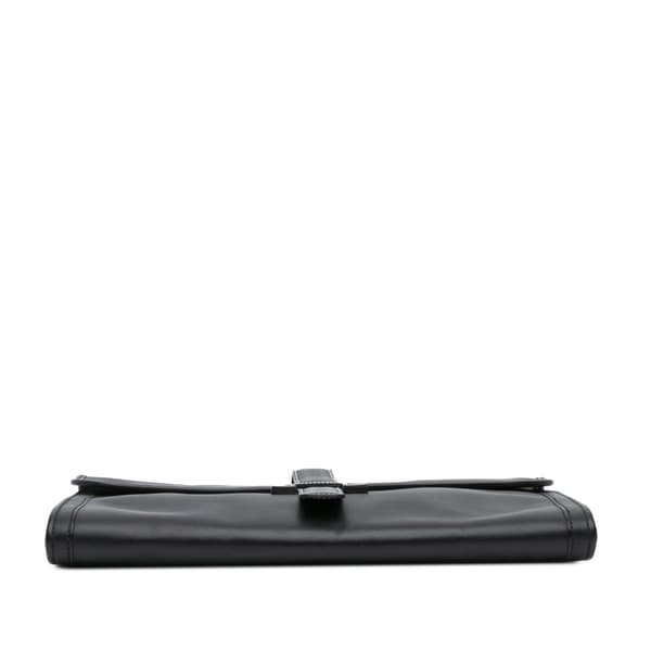 Pre-owned Hermès Swift Jige GM Black