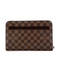 Pikkukuva 1 / 9: Pre-owned Louis Vuitton Damier Ebene Saint Louis Pochette Brown
