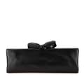 Pikkukuva 1 / 10: Pre-owned Chanel Lambskin Bow Long Clutch Black