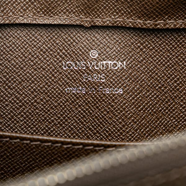 Pre-owned Louis Vuitton Taiga Pochette Baikal Brown