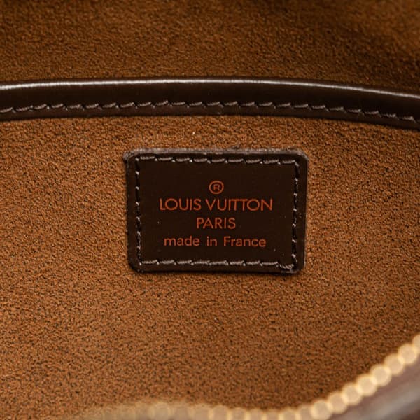 Pre-owned Louis Vuitton Damier Ebene Saint Louis Pochette Brown