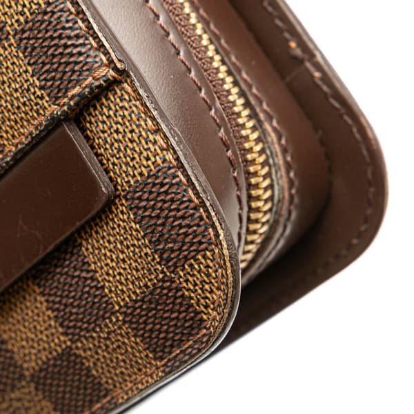 Pre-owned Louis Vuitton Damier Ebene Saint Louis Pochette Brown