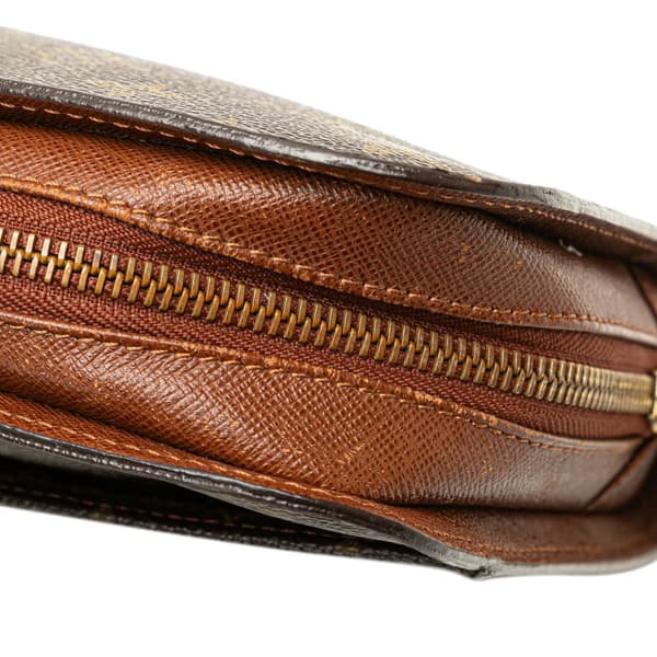 Pre-owned Louis Vuitton Monogram Orsay Brown
