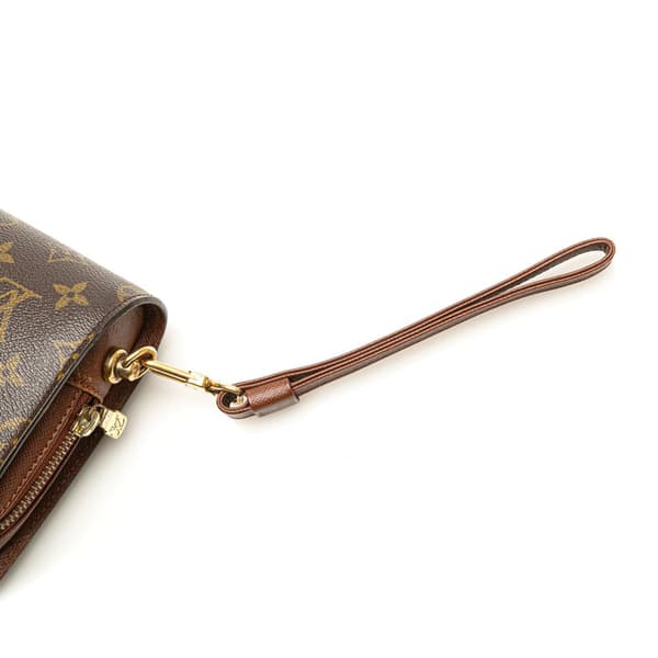 Pre-owned Louis Vuitton Monogram Orsay Brown