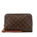 Miniatyrbild 1 av 10: Pre-owned Louis Vuitton Monogram Orsay Brown