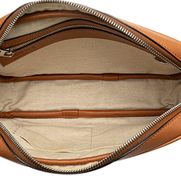 Pre-owned LOEWE Leather Puzzle Clutch Brown