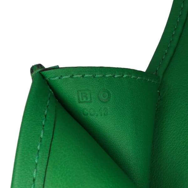Pre-owned Hermès Swift Jige Elan 29 Green