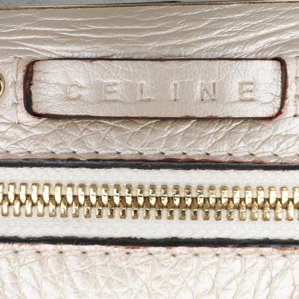 Pre-owned Celine Leather Clutch Gold