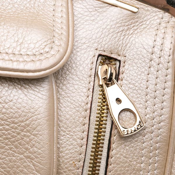 Pre-owned Celine Leather Clutch Gold