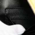 Miniatyrbild 6 av 10: Pre-owned Balenciaga Leather Triangle Clutch M Yellow
