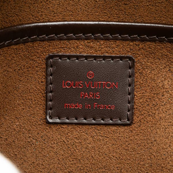 Pre-owned Louis Vuitton Damier Ebene Saint Louis Pochette Brown