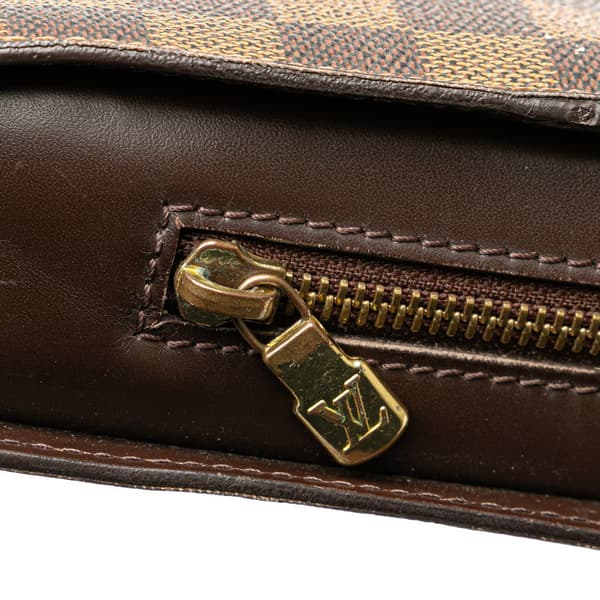 Pre-owned Louis Vuitton Damier Ebene Saint Louis Pochette Brown