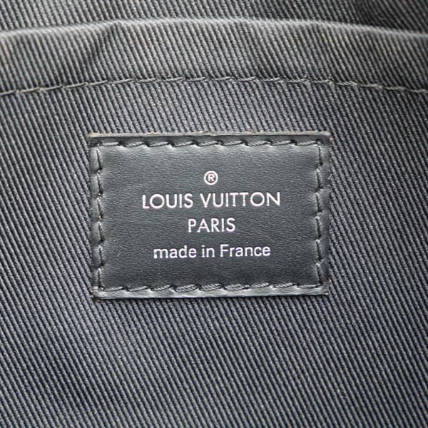 Pre-owned Louis Vuitton Monogram Eclipse Discovery Pochette GM Black