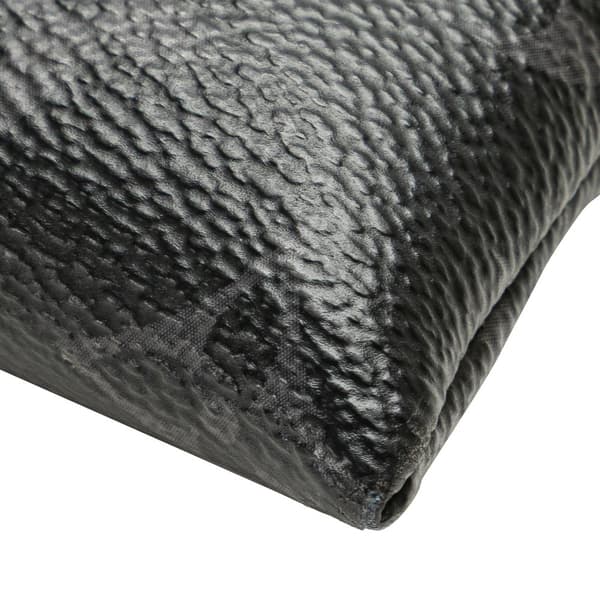 Pre-owned Louis Vuitton Monogram Eclipse Discovery Pochette GM Black