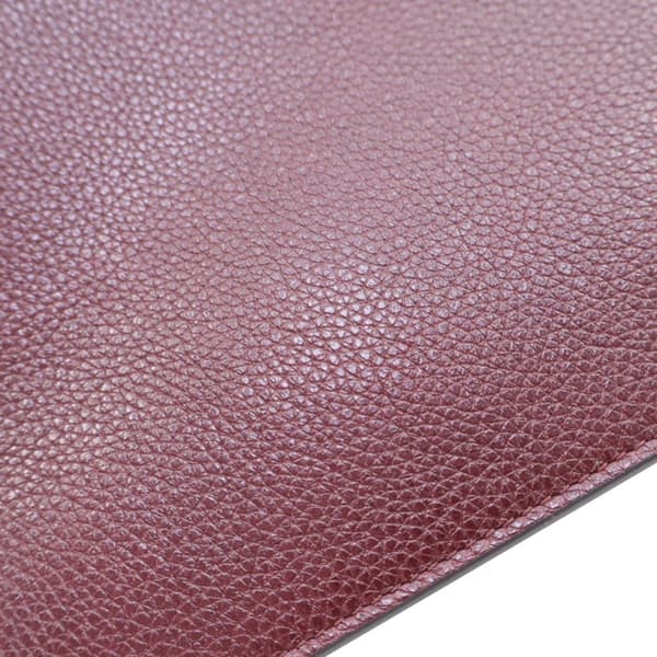 Pre-owned Gucci Leather Zumi Zip Pouch Red