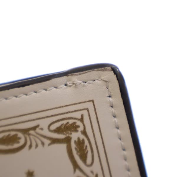 Pre-owned Gucci Leather Guccy Sega Clutch White