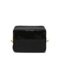 Miniatyrbillede 3 af 10: Pre-owned Celine Leather Sequin Triomphe Minaudiere Black