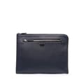 Pikkukuva 1 / 10: Pre-owned Prada Saffiano Lux Zip Portfolio Blue