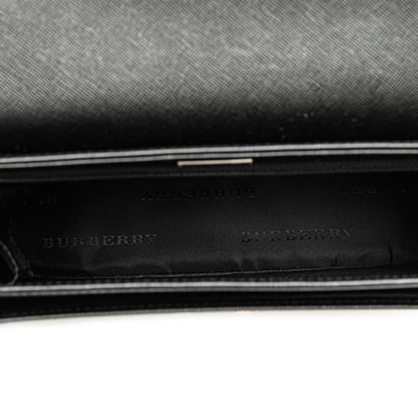 Pre-owned Burberry Leather Clutch Black
