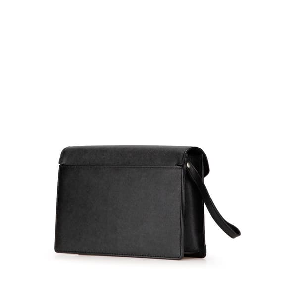 Pre-owned Burberry Leather Clutch Black