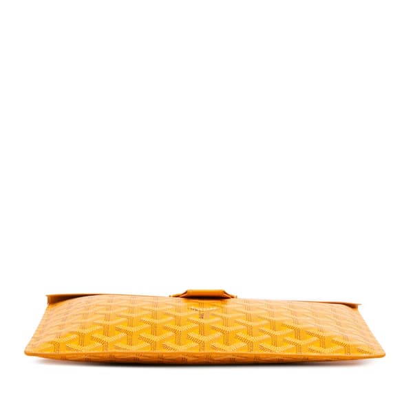 Pre-owned Goyard Goyardine Camondo II Yellow