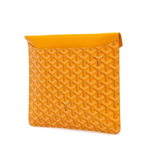 Pre-owned Goyard Goyardine Camondo II Yellow