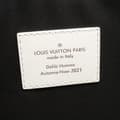 Miniatyrbilde 4 av 9: Pre-owned Louis Vuitton Leather Everyday LV Newspaper Pouch White