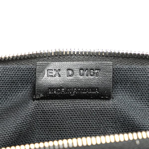 Pre-owned Givenchy Large Calfskin Star Print Clutch Black