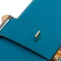 Miniatyrbild 8 av 10: Pre-owned Hermès Tadelakt Medor Clutch 23 Blue