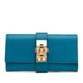 Miniatyrbild 1 av 10: Pre-owned Hermès Tadelakt Medor Clutch 23 Blue
