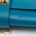 Miniatyrbillede 7 af 10: Pre-owned Hermès Tadelakt Medor Clutch 23 Blue