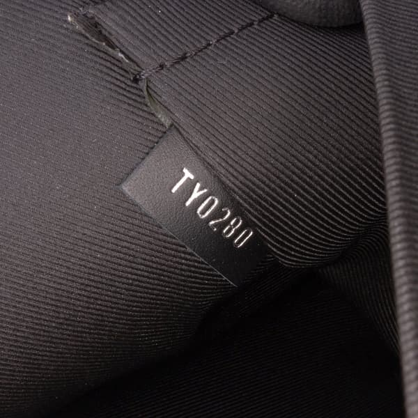 Pre-owned Louis Vuitton Damier Graphite Pochette Jour GM Black