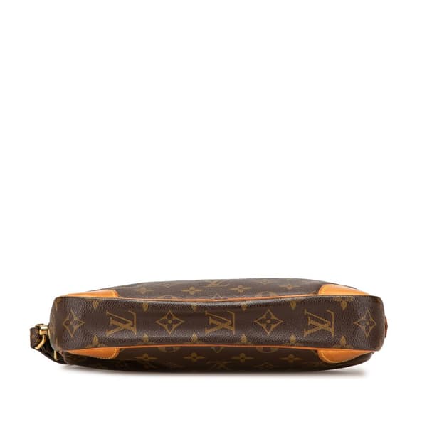 Pre-owned Louis Vuitton Monogram Marly Dragonne GM Brown