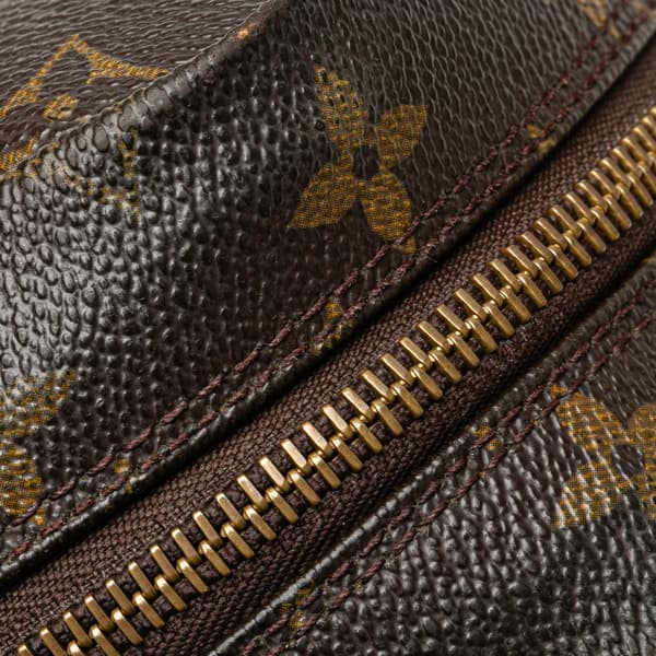Pre-owned Louis Vuitton Monogram Trousse Toilette 28 Brown
