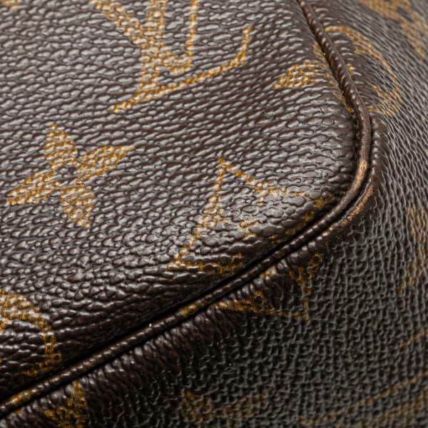 Pre-owned Louis Vuitton Monogram Trousse Toilette 28 Brown